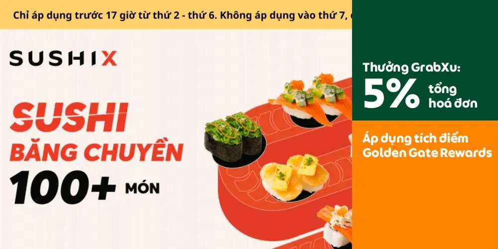 Sushi X - Vincom Thảo Điền - Nhà hàng Món Nhật - Ảnh 1