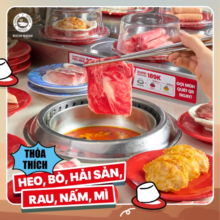 Kichi Kichi - Aeon Mall Tân Phú - Nhà hàng Lẩu - Ảnh 3