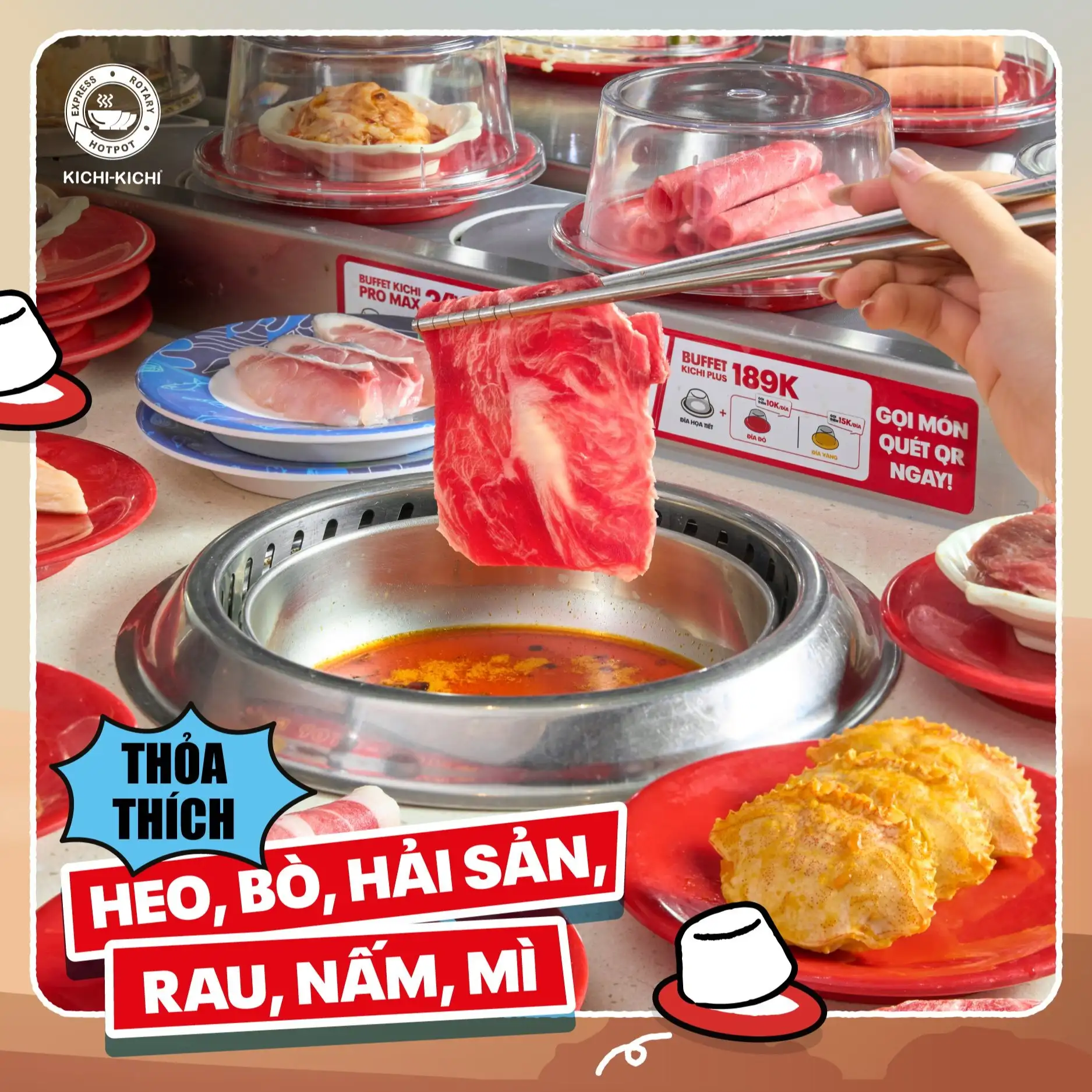 Kichi Kichi - Aeon Mall Bình Tân - Nhà hàng Lẩu - Ảnh 2