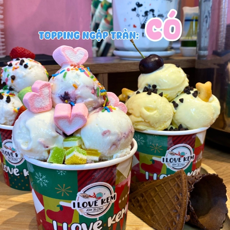 Kem Tự Chọn - I Love Kem- Vincom Mega Mall - Vietnamese Restaurant - Photo 8