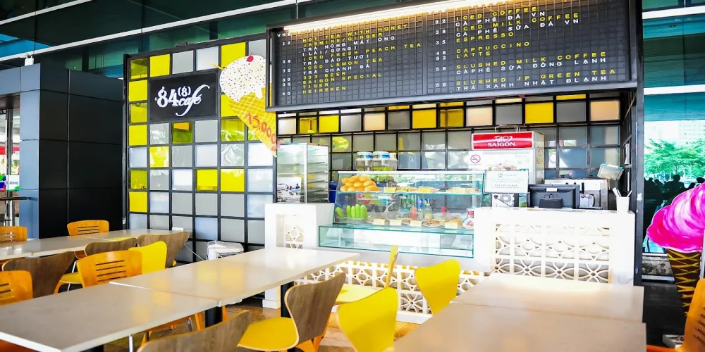 Café +84 - Nhà ga T2 - Nhà hàng Món Việt - Ảnh 1
