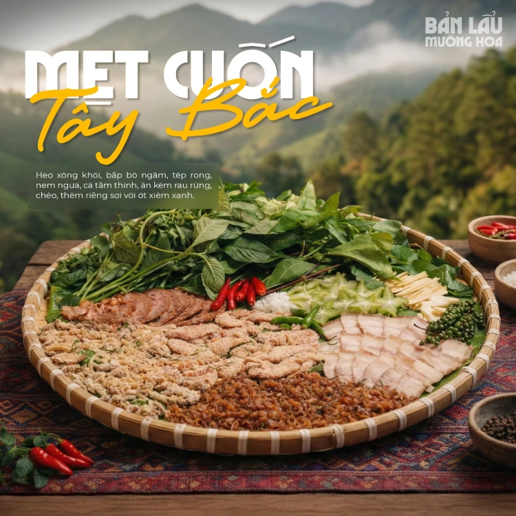 Bản Lẩu Mường Hoa - Nhà hàng Món Việt - Ảnh 3