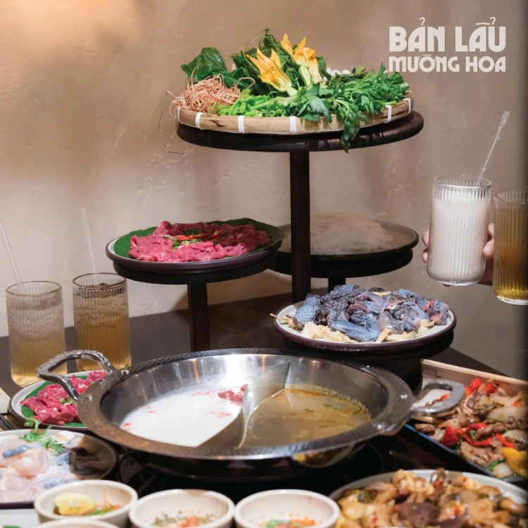 Bản Lẩu Mường Hoa - Nhà hàng Món Việt - Ảnh 6
