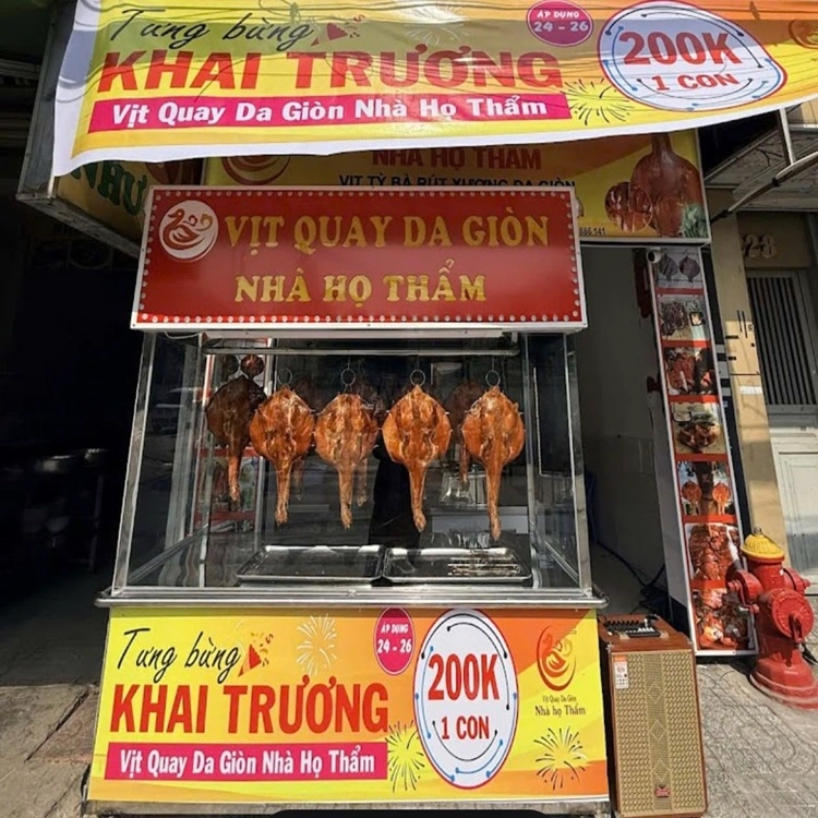 Vịt quay da giòn nhà họ Thẩm - Nhà hàng Món Vịt - Ảnh 2