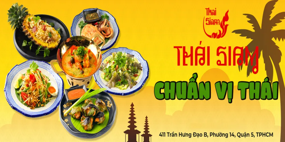 Pad Thái, Somtam - Thái SIAM - Vị Thái Nguyên Bản - Ba Tháng Hai - Nhà hàng Món Thái - Ảnh 1