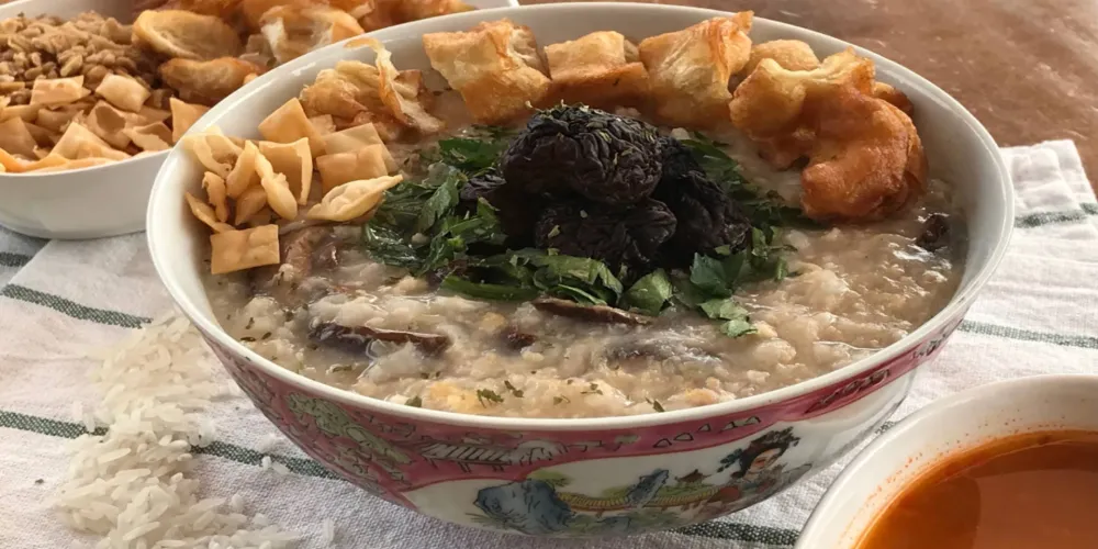 Bubur Hioko dan chinese food - Pasar Baru