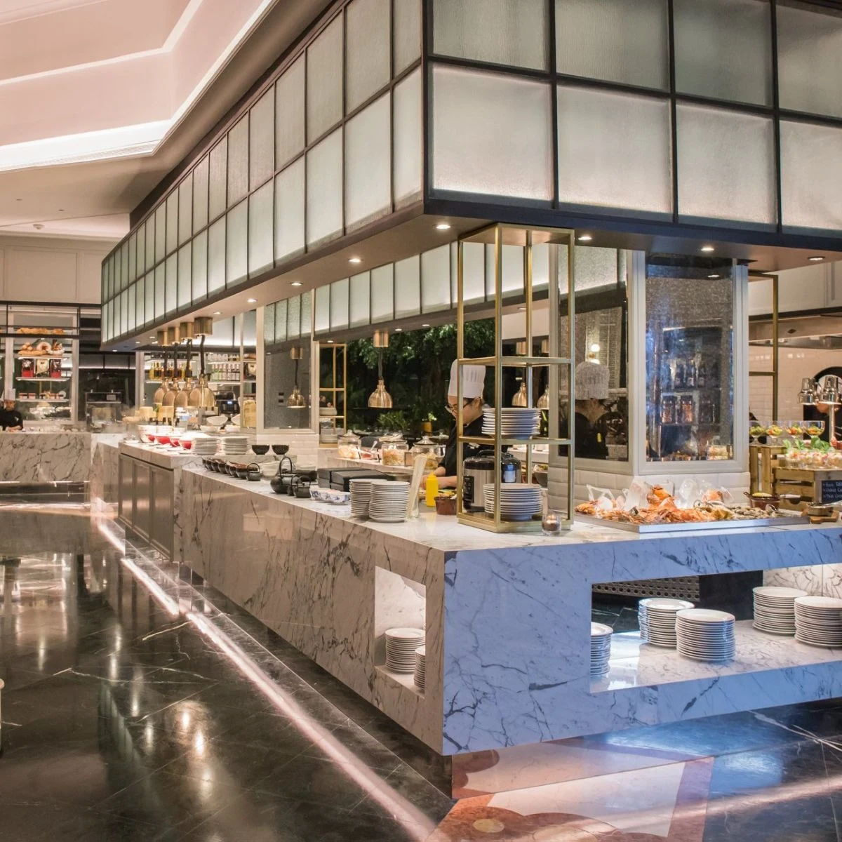 Pavilion Restaurant by JW Marriott - Surabaya - Restoran Internasional - Foto 2
