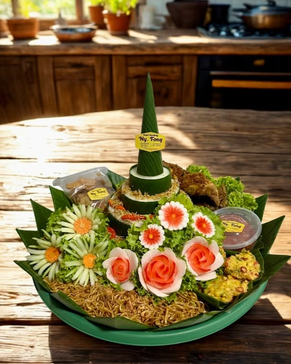Nasi Kuning Ny Fong Kembar - Cigereleng - Indonesian Restaurant - Photo 2