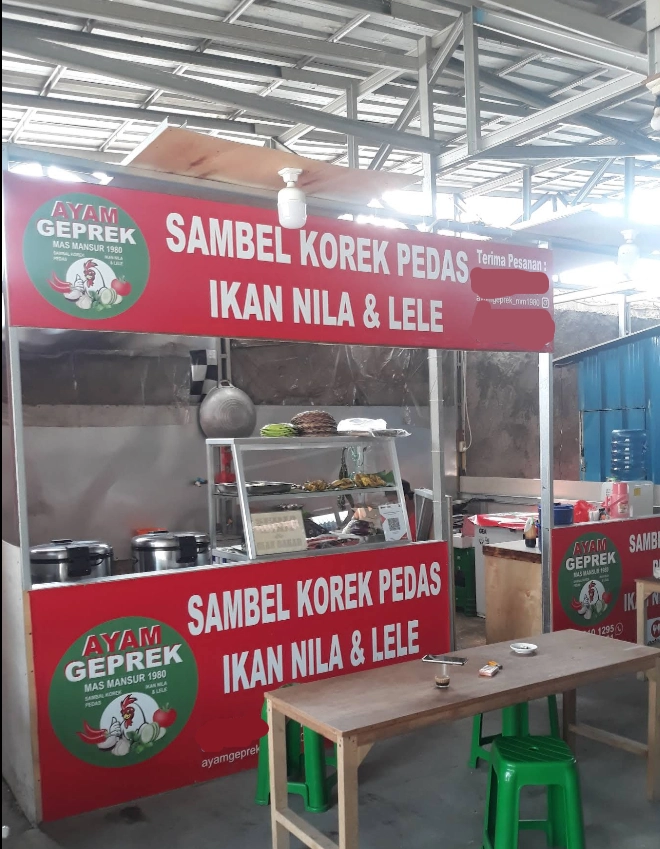 Ayam Geprek Mas Mansur Rawajati - Rawajati - Restoran Ayam Geprek - Foto 2