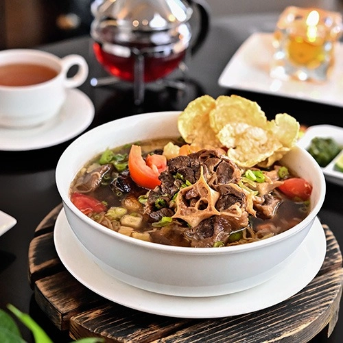 Le Gran Cafe - Hotel Gran Mahakam - Restoran Masakan Eropa - Foto 8