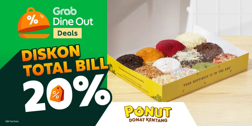Ponut Donat Kentang - Lebak Bulus - Restoran Donat - Foto 1