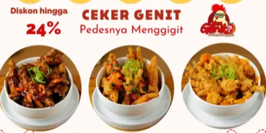 Ceker Genit & Ayam Genit - Geger Kalong - Restoran Masakan Indonesia - Foto 1