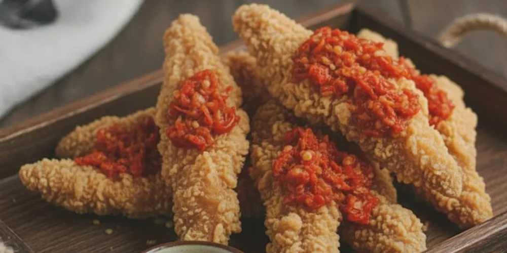 Ayam Geprek Chicken Stripss Nusukan - Nusukan - Restoran Masakan Indonesia - Foto 1