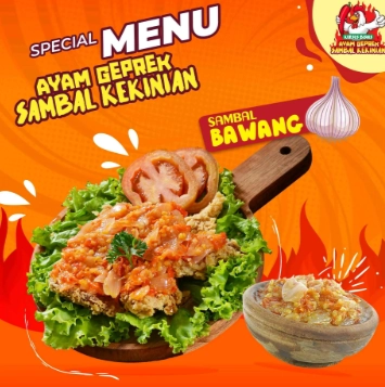 Ayam Geprek Bang Andre - Sukajadi - Smashed Fried Chicken Restaurant - Photo 2