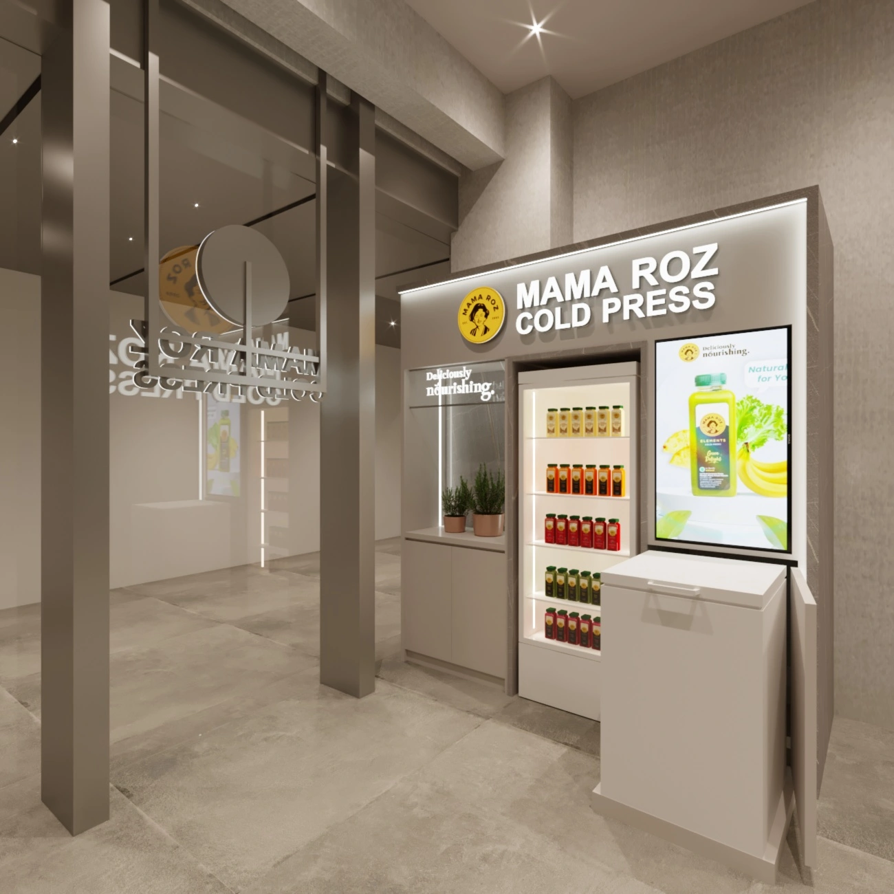 Mama Roz Cold Press - AEON Mall BSD - Restoran Smoothie - Foto 2