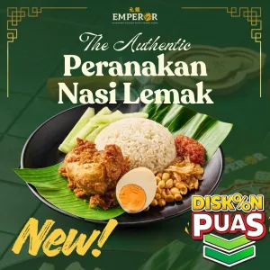 EMPEROR Hainanese Chicken Rice & Prawn Curry - PIK